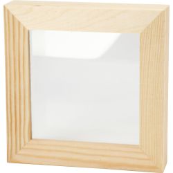 3D lijst met glas