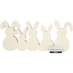 Konijnen, 11 cm, 30 cm, 2 cm, 1 set