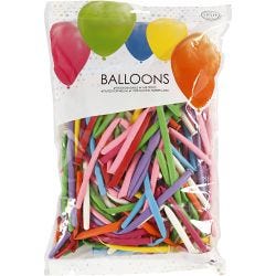 Ballonnen, modelleren, L: 152 cm, 100 stuk/ 1 doos
