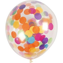 Ballonnen met confetti