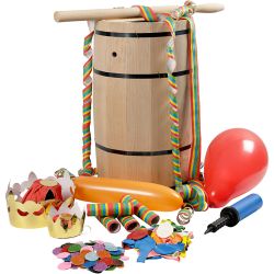 Carnavals ton met toebehoren