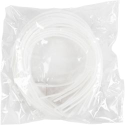 Haarbanden, B: 8 mm, wit, 20 stuk/ 1 doos