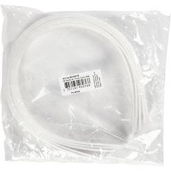 Haarbanden, B: 13 mm, wit, 5 stuk/ 1 doos