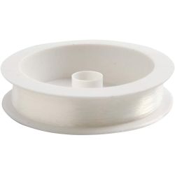 Nylondraad, dikte 0,25 mm, Treksterkte: 7,5 kg, 100 m/ 1 rol