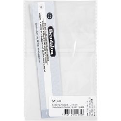 Kralennaald, L: 6 cm, dikte 0,3 mm, 5 stuk/ 1 doos