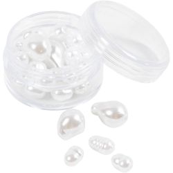 Waskralen, Ovaal, d 6-14 mm, gatgrootte 1,3-1,5 mm, 30stuk/ 1 doos
