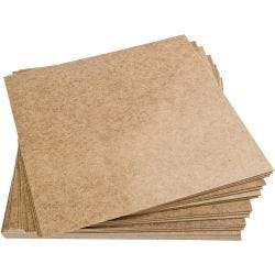 Masonite platen