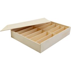 Houten doos met deksel