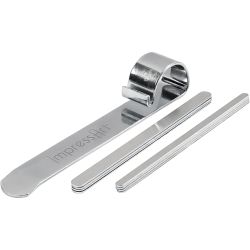 Buiggereedschap en metalen armbanden