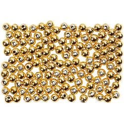 Waskralen, d 2,7 mm, gatgrootte 0,7 mm, goud, 150 stuk/ 1 doos
