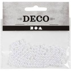 Waskralen, d 4 mm, gatgrootte 0,7 mm, parelmoer, 150 stuk/ 1 doos