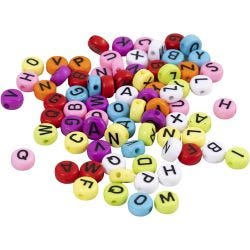 Ronde letterkralen