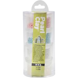 Pearl Clay®, diverse kleuren, 3x25+38 gr, 1 set