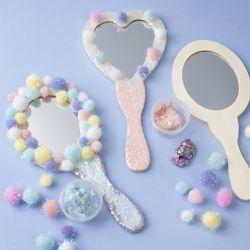 Glitter Clay, pastelkleuren, 6x20 ml/ 1 doos