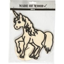 Figuur om te decoreren, Unicorn, 19 cm, 1 stuk