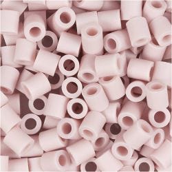 BioBeads van NABBI, afm 5x5 mm, gatgrootte 2.5 mm, medium, lichtroze, 1000 stuk/ 1 doos