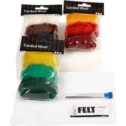 Creatief Leren Kit, beige, 1 set