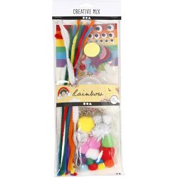Hobby basismaterialen, Regenboog, 1 doos