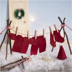 Mini Hobbyset Kabouterdeur, Wasgoed, 1 doos