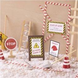 Mini Hobbyset Kabouterdeur, In aanbouw, 1 doos