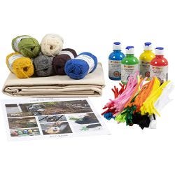 Creatieve Box Textiel, 1 doos