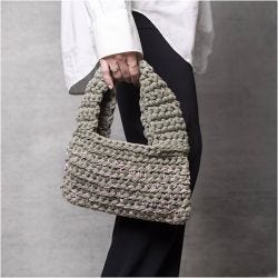 Hobbyset Haken, Stoere tas, olijfgroen, 1 doos