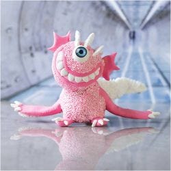 Mini Hobbyset Boetseren, Monster Sally, lichtroze, 1 doos