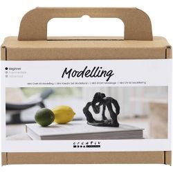 Mini Hobbyset Boetseren, Beeldje, zwart, 1 doos