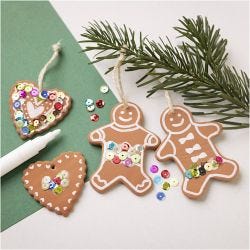 Hobbyset Boetseren, Kleine taartfiguren, midden bruin, 1 doos