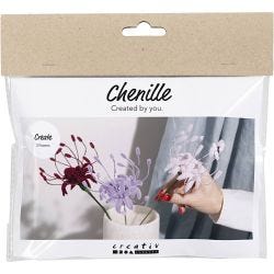 Mini Hobbyset Bloemen van Chenilledraad