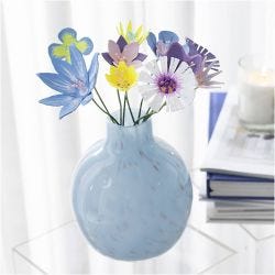 Hobbyset Bloemen van Eierdozen, pastelkleuren, 1 doos