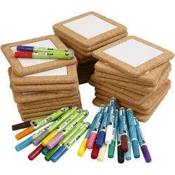 Materialenset Onderzetters beschilderen