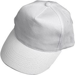 Cap, afm 49,5-56 cm, wit, 1 stuk