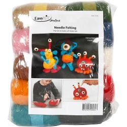 Naaldvilten - Starterset, diverse kleuren, 1 set
