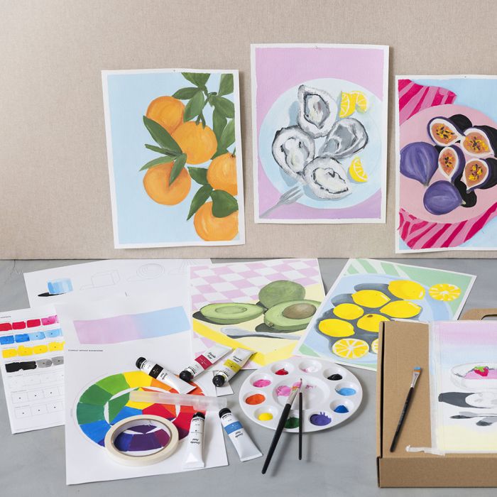 Starter hobbyset: Leer schilderen met gouache