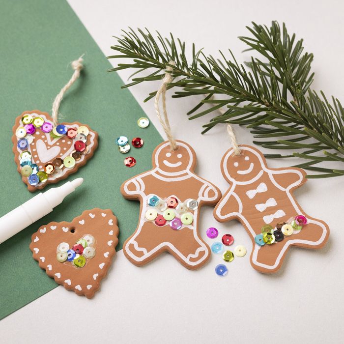 Kersttaarten van Silk Clay®