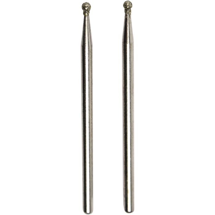 Graveerstift diamant, afm 1,8 mm, 2 stuk/ 1 doos