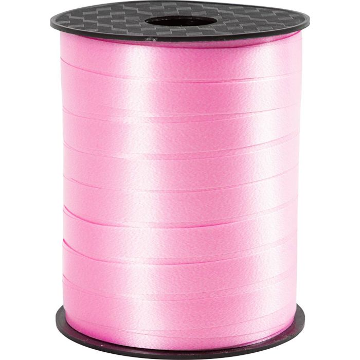 Cadeaulint, B: 10 mm, glossy, dusty rose, 250 m/ 1 rol