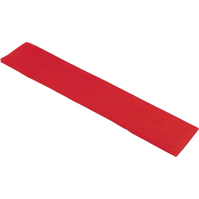 Crepepapier, vel 50x250 cm, 22 gr, donkerrood, 1 vouw/ 1 doos