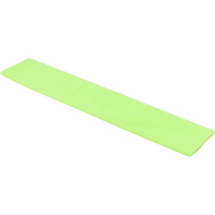 Crepepapier, vel 50x250 cm, 22 gr, lichtgroen, 1 vouw/ 1 doos