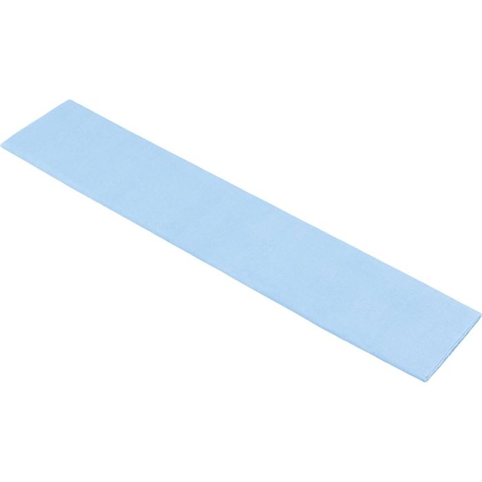 Crepepapier, vel 50x250 cm, 22 gr, hemelsblauw, 1 vouw/ 1 doos
