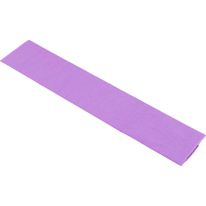 Crepepapier, vel 50x250 cm, 22 gr, lichtpaars, 1 vouw/ 1 doos