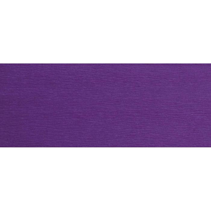 Crepepapier, vel 50x250 cm, 22 gr, donkerpaars, 1 vouw/ 1 doos