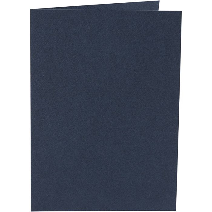 Kaarten, afmeting kaart 10,5x15 cm, 220 gr, blauw, 10 stuk/ 1 doos