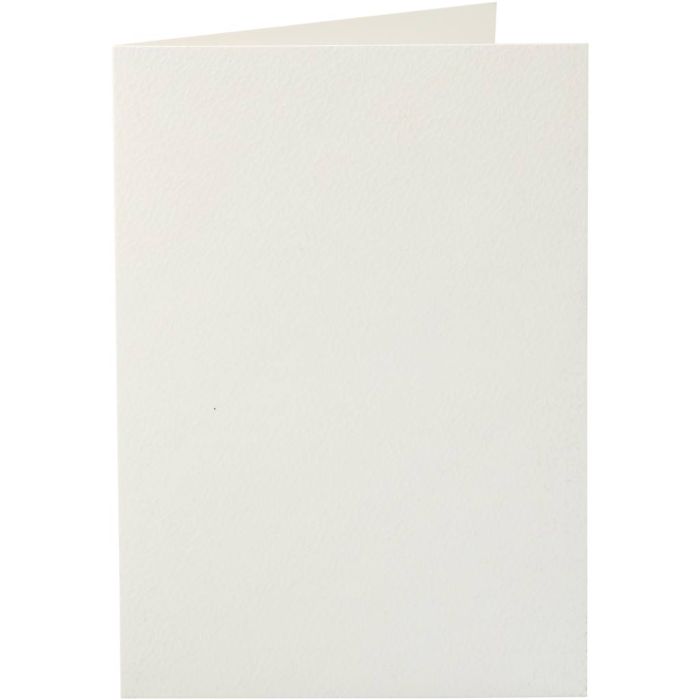 Kaarten, afmeting kaart 10,5x15 cm, 220, off-white, 10 stuk/ 1 doos
