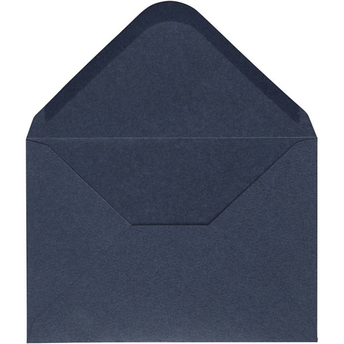 Enveloppen, afmeting envelop 11,5x16 cm, 110, blauw, 10 stuk/ 1 doos