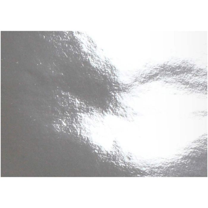 Metallic Papier, A4, vel 210x297 mm, 120 gr, zilver, 10 vel/ 1 doos