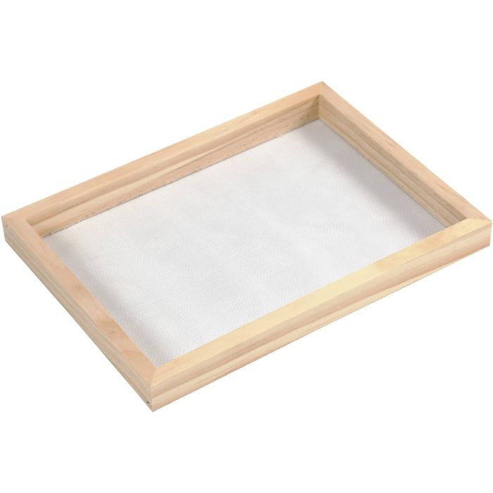Papiermal met enkel frame, A5, afm 23x17x2cm cm, 20 mesh, 1 stuk