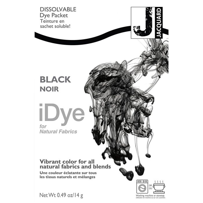 iDye voor natuurlijke stoffen, zwart, 14 gr/ 1 doos