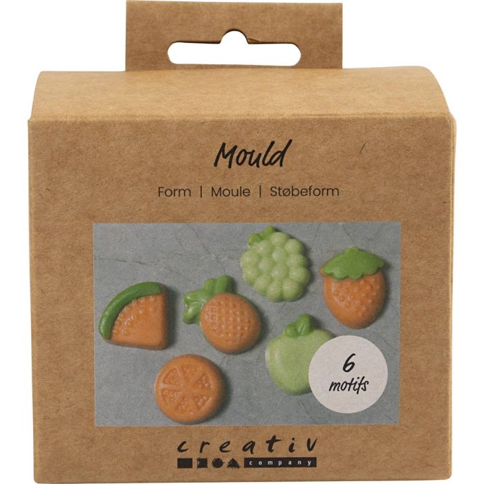 Mallen, Fruit, H: 1,8 cm, L: 4,5-6 cm, 6 stuk/ 1 doos